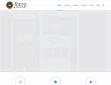 Tablet Screenshot of fstopapp.com